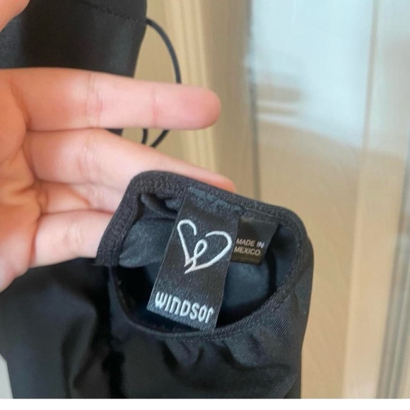 Windsor black slit dress - Picture 5 of 6